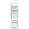 Ekena Millwork Balboa Architectural Grade PVC Outlooker with Block Ends, 7"W X 24"D X 24"H OUTP07X24X24BOA05 - alternate 4